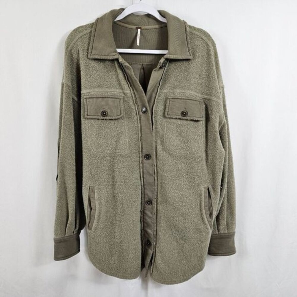 Free People Sage Teddy Jacket